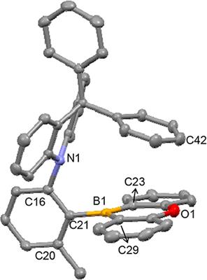 Impact of Boron Acceptors on the TADF Properties of Ortho-Donor-Appended Triarylboron Emitters